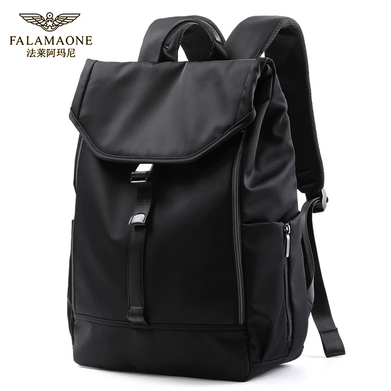 法莱阿玛尼双肩包男潮牌大容量电脑包背包旅行包潮流百搭户外时尚