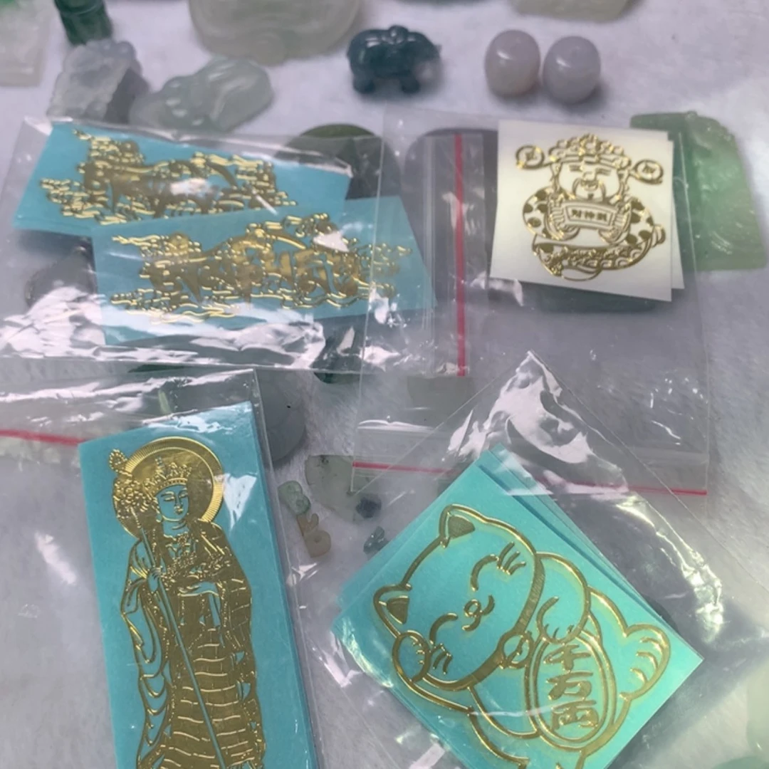 【闪购商品】萤石颈饰未镶嵌五个一个组