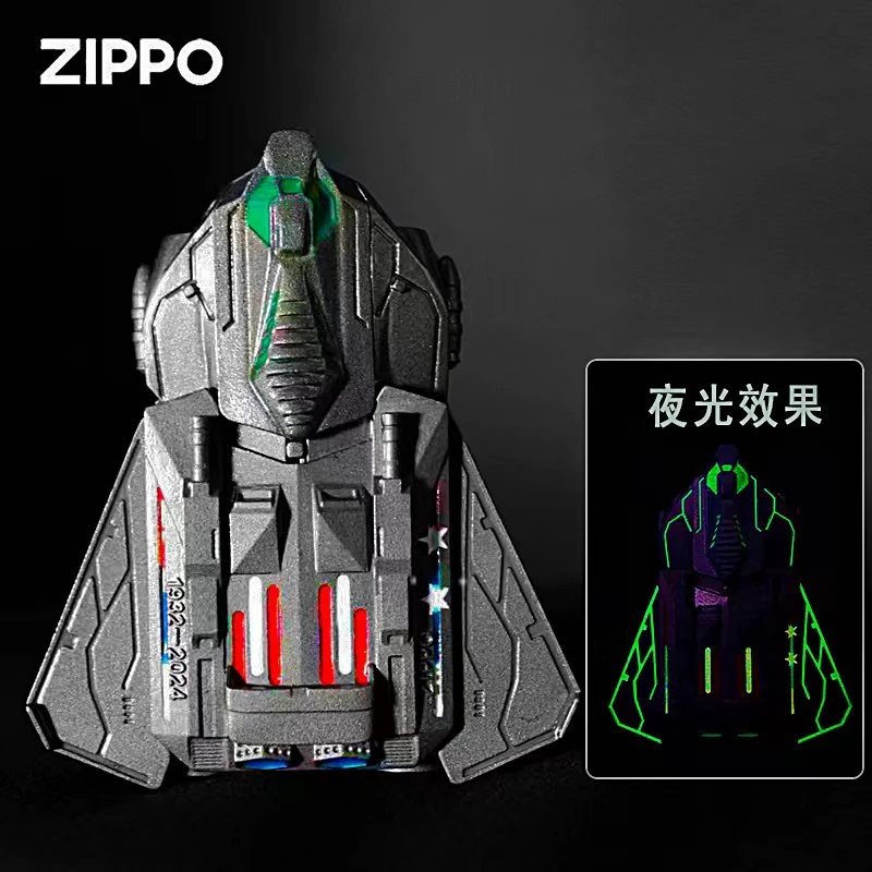 ZIPPO打火机正版重甲空天战机男士送礼防风送礼 打火机DY9802TJ
