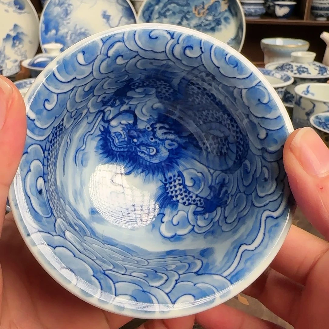 纯手工手绘陶瓷茶具