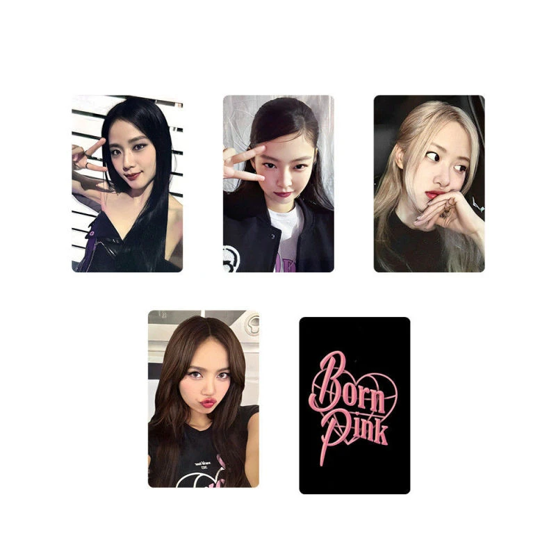 BLACKPINK首尔终场演唱会满额卡 金智秀 朴彩英金智妮自印明信片