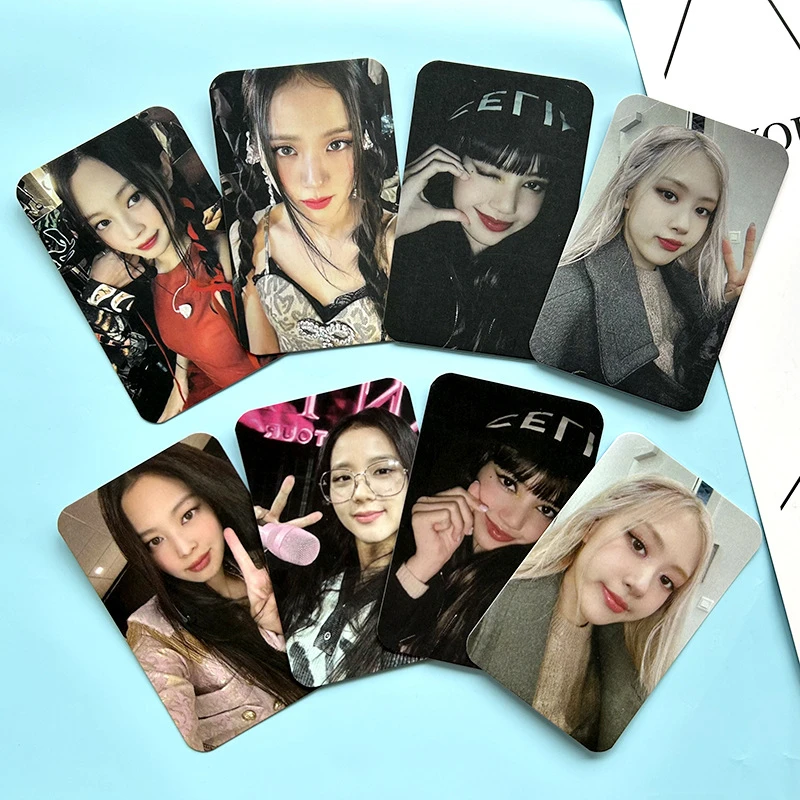 BLACKPINK《BORN PINK》特典卡 粉胶小卡 限量卡 明信片rose周边