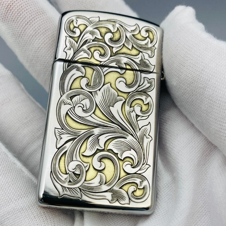 zippo打火机蚊版纤巧盔甲/康斯坦丁牧师/唐草仙子/唐草DY9914DK