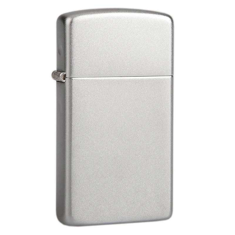 zippo打火机正品之宝煤油防风纤巧/黄铜/冰面/镀铬光板TC9901QT