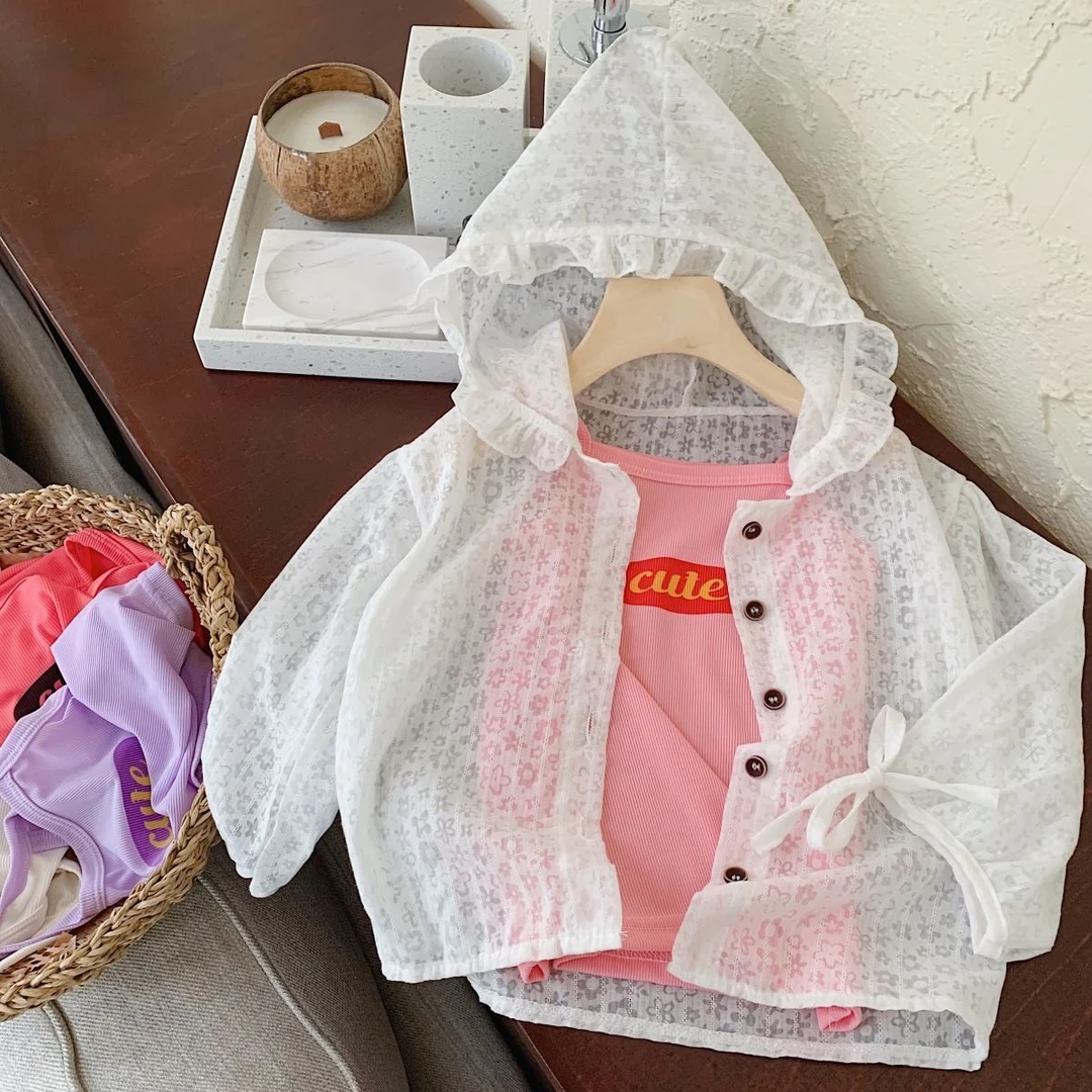 儿童开衫宝宝夏季薄款防晒服轻薄上衣2025夏款