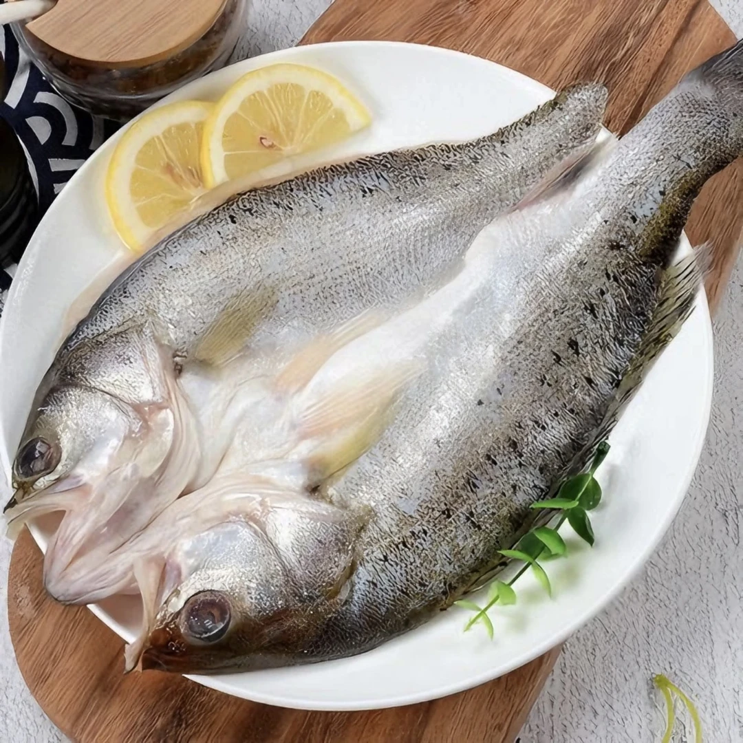 【海鲈鱼】新鲜开背免处理海鲈鱼蒜瓣肉清蒸红烧 每条400克-450克