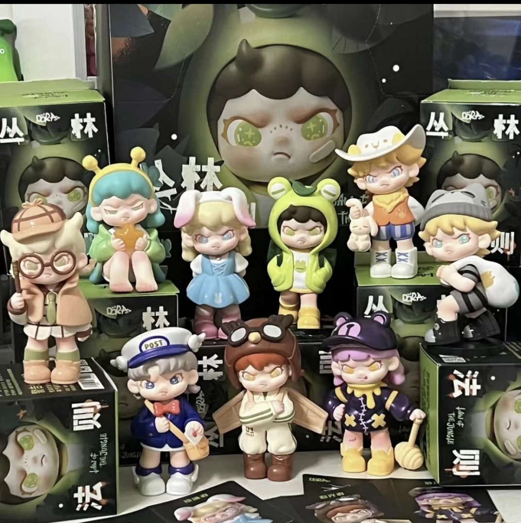 【国版】高质量丛林法则系列潮玩盲盒手办摆件