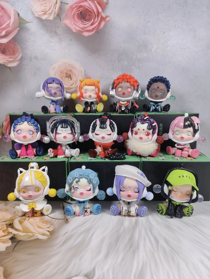 【国版】夜之城系列潮玩盲盒可爱手办生日礼物摆件