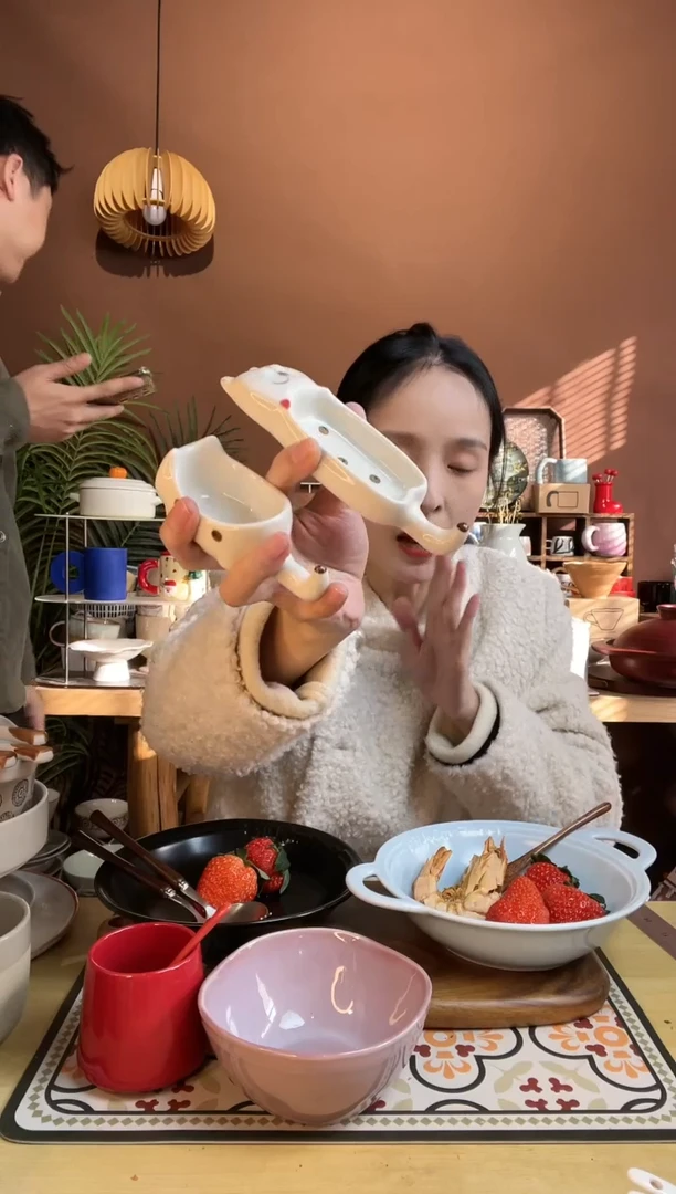 【闪购商品】瓷其他2个小猫咪勺托微瑕凑满20发货