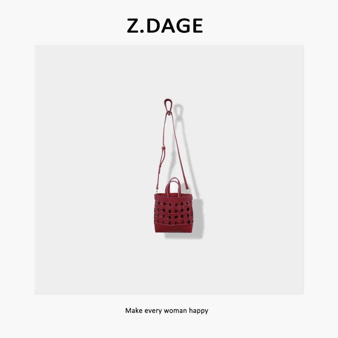 Z.DAGE'红美人’时尚欧美风百搭定制款手提包-708