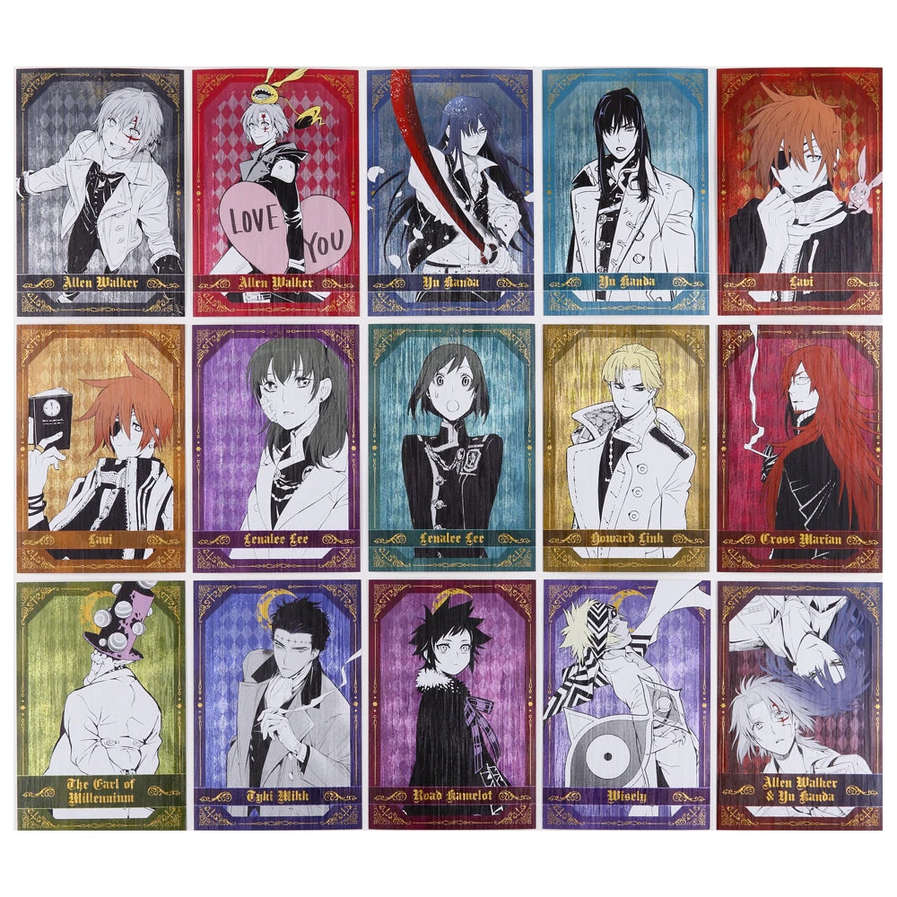 驱魔少年 JS限定原画金属明信片动漫周边谷子六天天潮玩