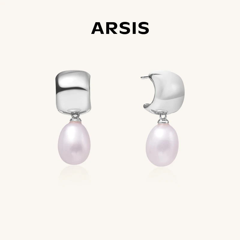 ARSIS流光系列ALG104Y光影镜光耳坠L30