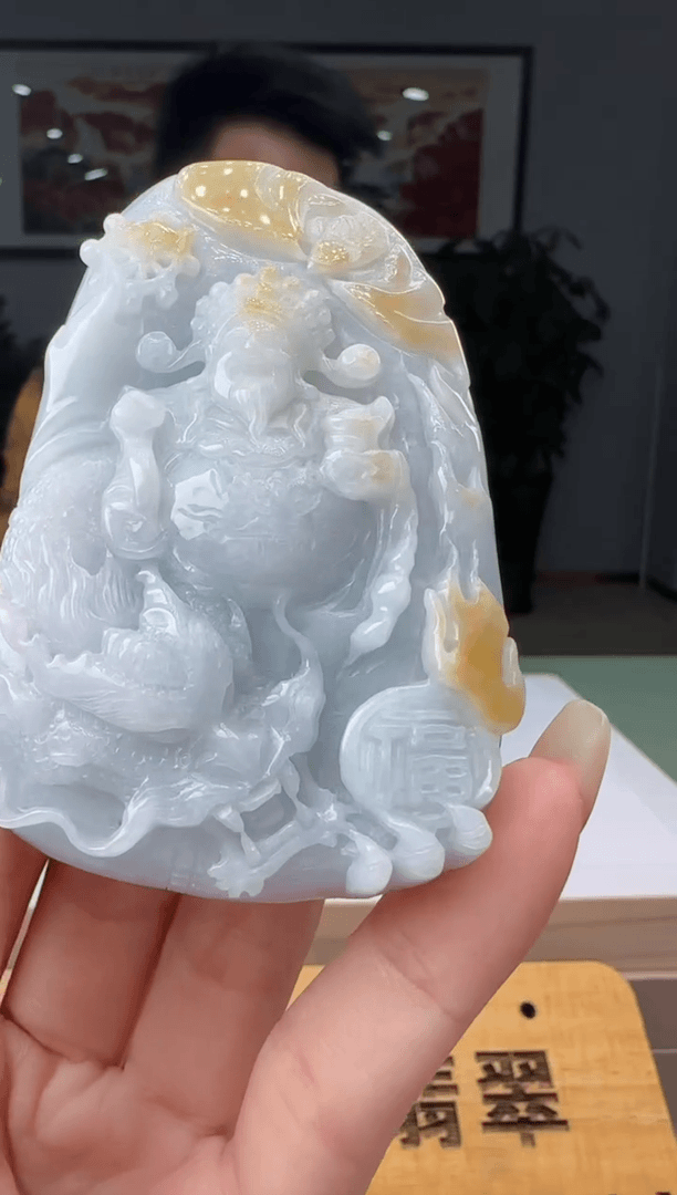 【闪购商品】翡翠吊坠(不含链)未镶嵌XY@@960Q3J06712