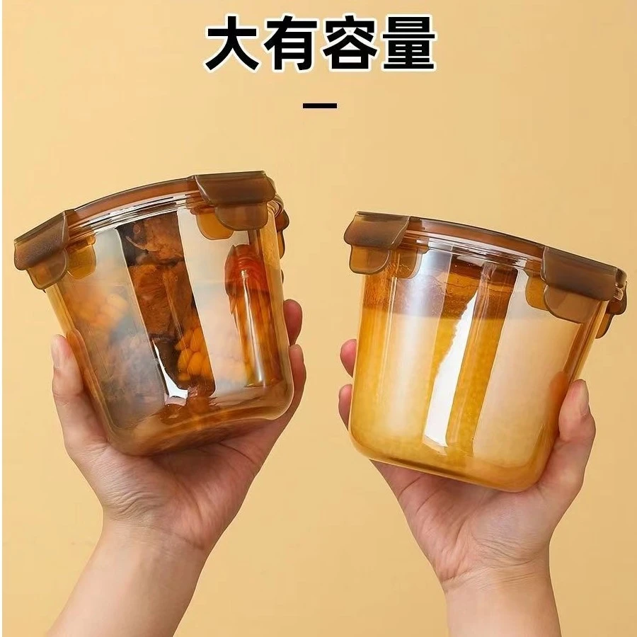 玻璃饭盒带盖汤碗上班族微波炉专用加热冰箱水果保鲜盒水果便当盒