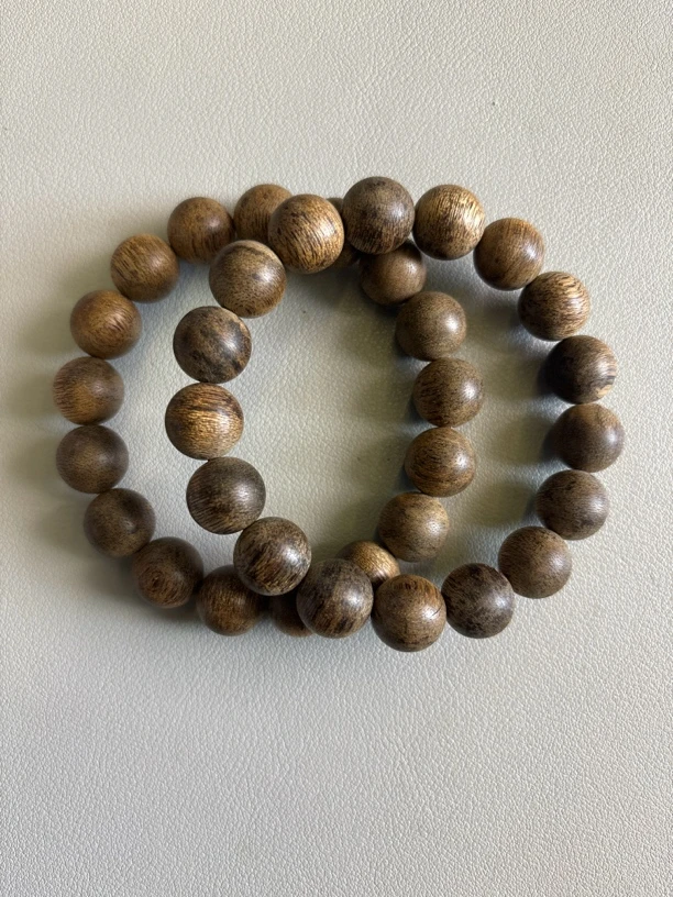 沉香E16天然沉香圆珠1.2单圈多样性发1