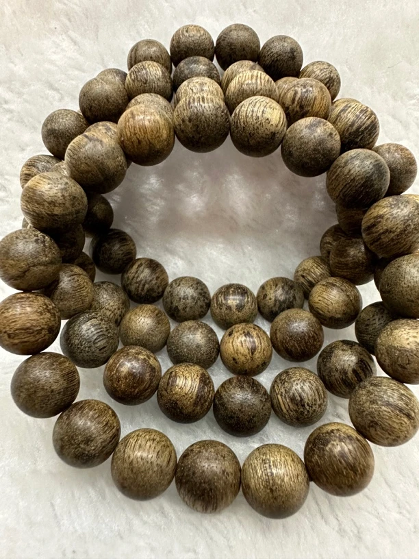 柬埔寨沉香鹧鸪斑圆珠1.0单圈多样性发1