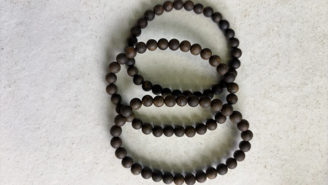 K7棋楠沉香沉水浮圆珠06单圈多样性发1