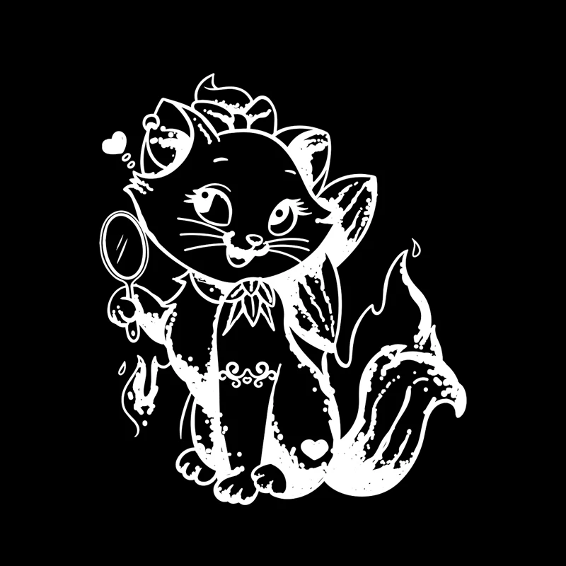 魅力猫草本纹身贴防水女持久不反光个性创意高级感手臂仿真贴纸