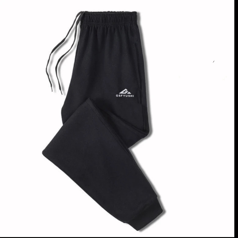 春秋适用休闲速干复合弹力夏季运动长裤