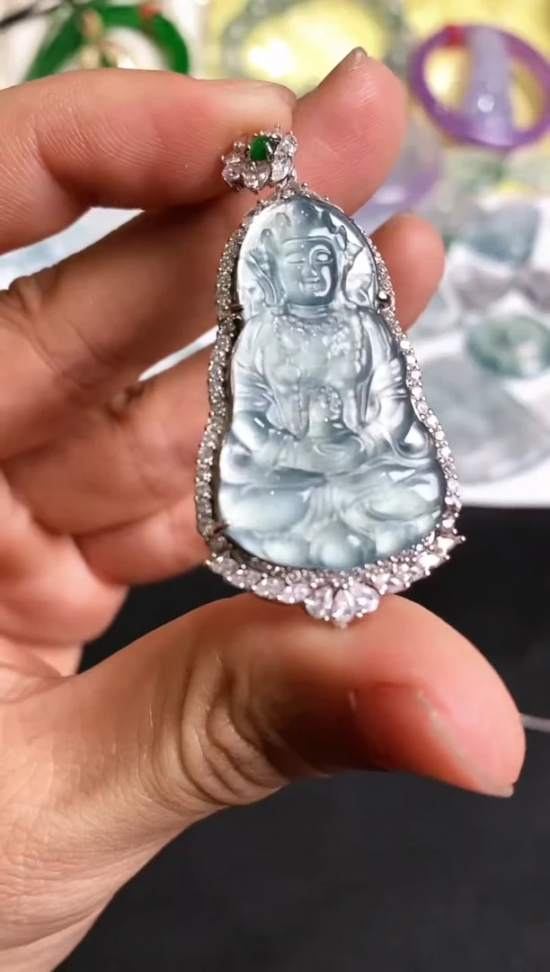 【闪购商品】翡翠.银S925镶嵌(多样性发货)