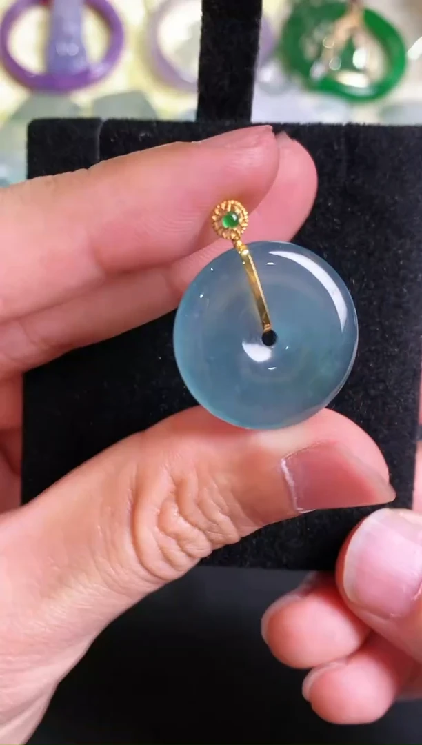 【闪购商品】翡翠.18K金镶嵌(多样性发货)