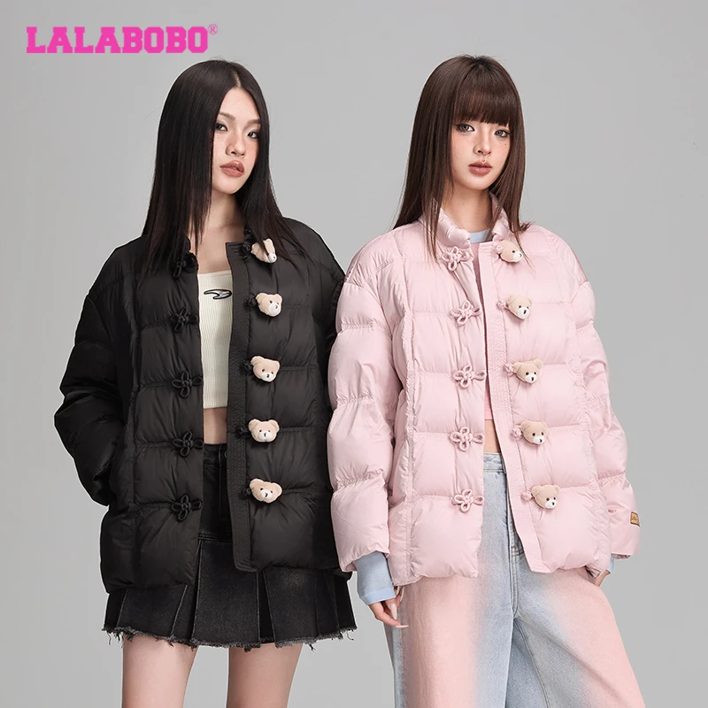 拉拉波波(LALABOBO)LALABOBO24年秋季羽绒服女