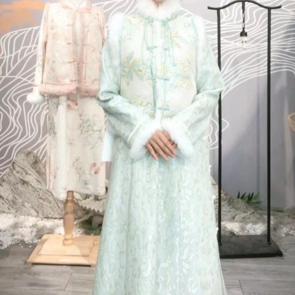 2024年新款外套气质网红时尚复古加绒中国风(6266+62670)WW