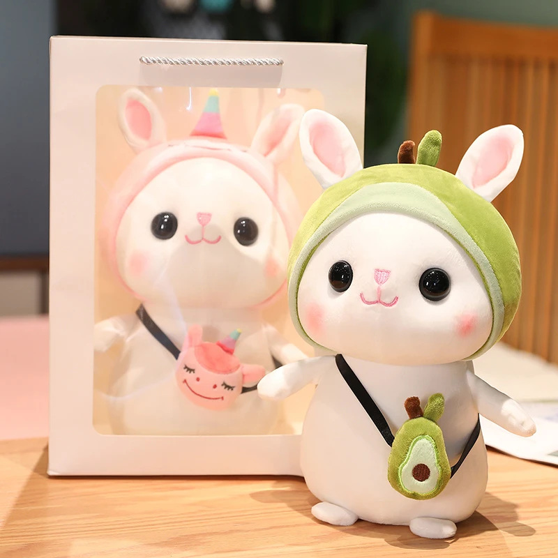 变身兔公仔可爱小兔子毛绒玩具床上睡觉玩偶抱枕娃娃儿童女生礼物