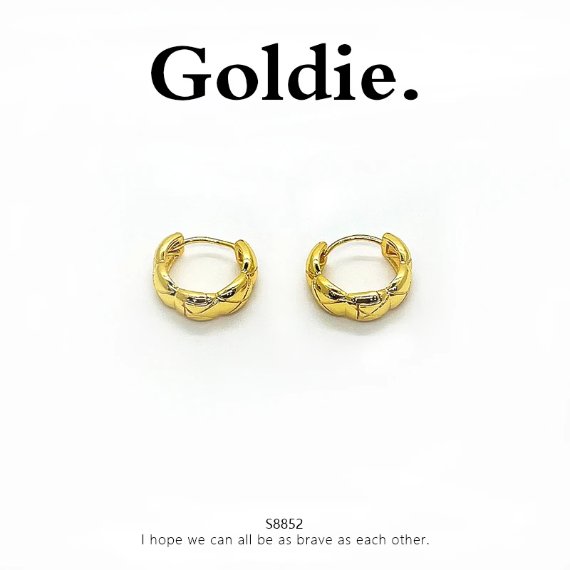 铜合金耳饰 设计师款经典时尚气质耳饰 8852