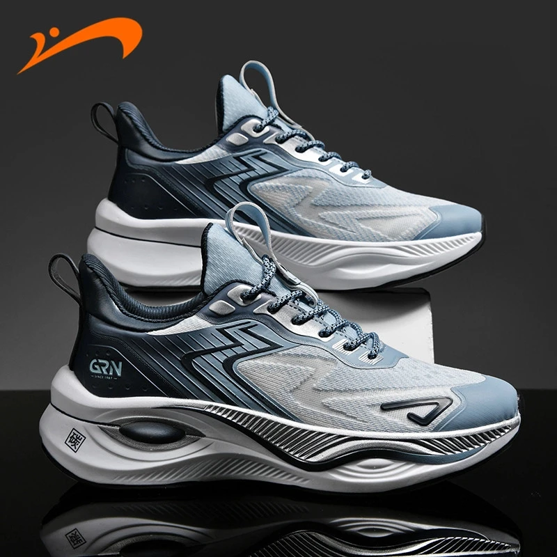 【轻跑】贵人鸟春季新款潮流男鞋减震增高轻便回弹耐磨运动G41KK008