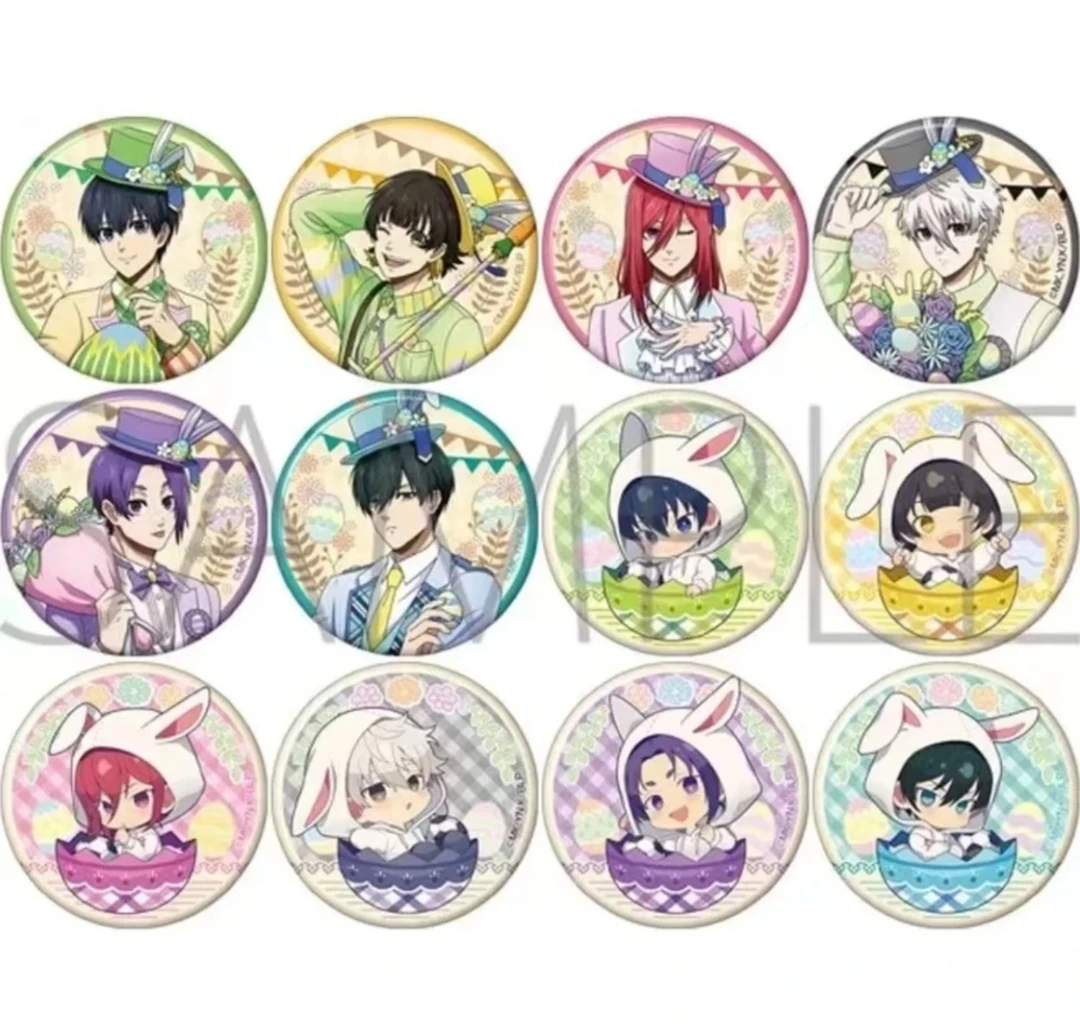 【代拆】蓝色监狱复活节兔兔彩蛋吧唧拍立得盲抽