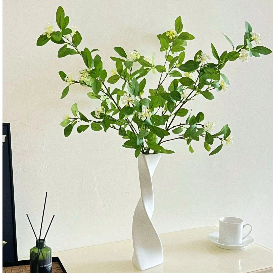 【青翠欲滴】仿真花餐桌花高档氛围感摆件家居装饰