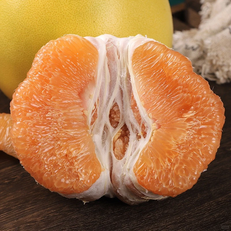 【爱心助农】四川眉山橙黄蜜柚带箱10斤 3-4粒源头新鲜产地直发包邮