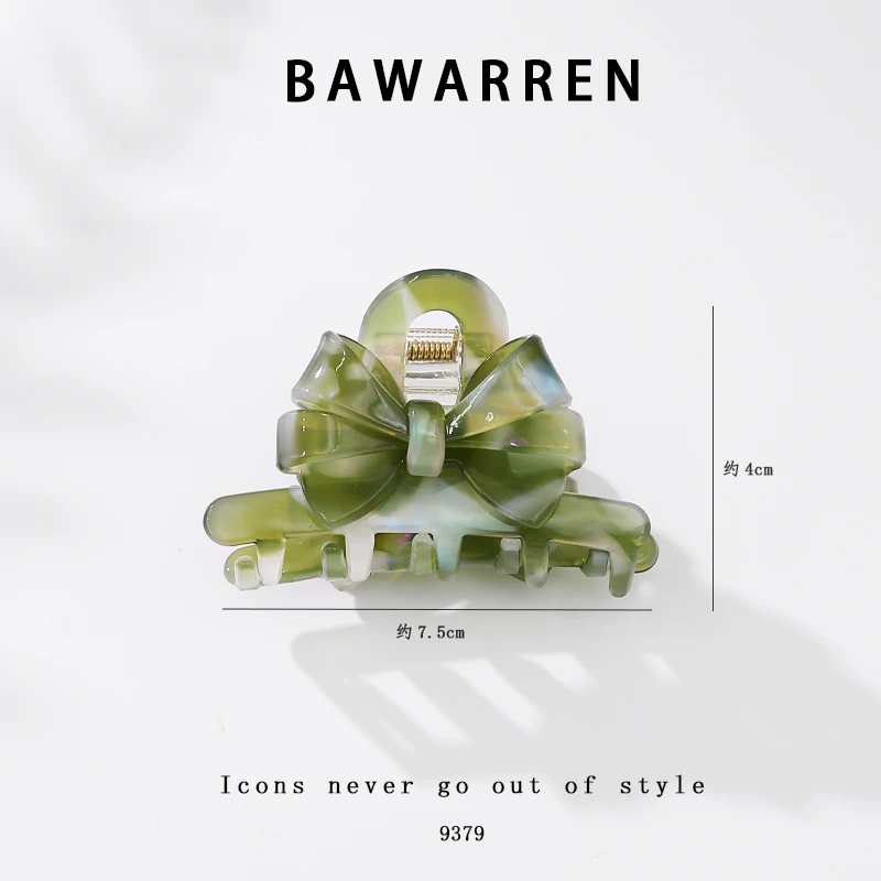 Bawarren9379-时尚发夹饰品发卡发饰韩版网红高马尾发夹