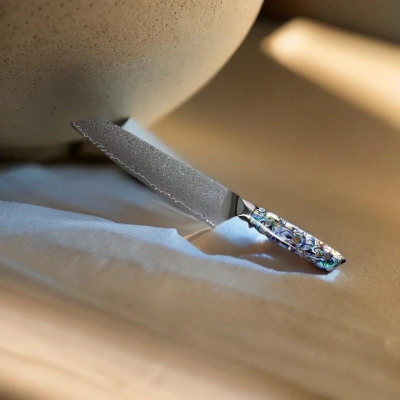 外贸尾货   厨师刀 鲍鱼贝壳（手柄微瑕疵）