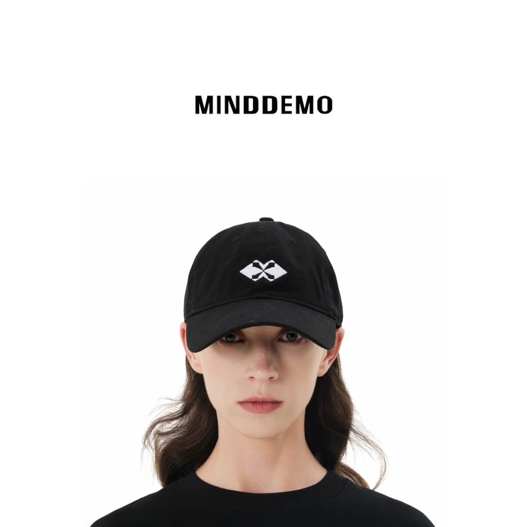 MINDDEMO-Don't just talk黑色百搭棒球帽35