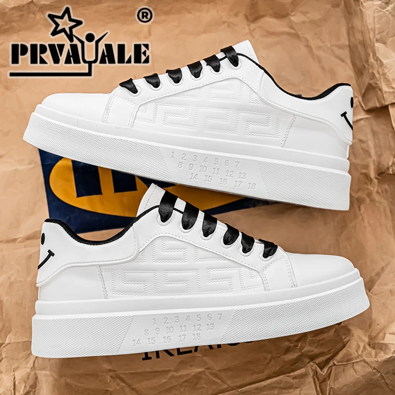 【裴罗尔】男鞋白色2025夏季新款时尚休闲百搭板鞋青少年潮流小白鞋