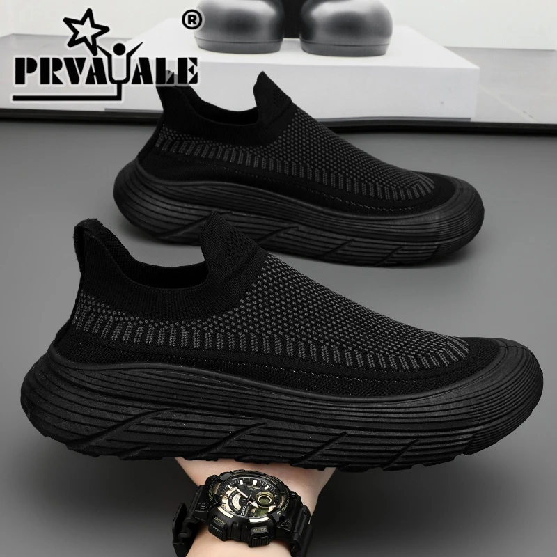 老北京布鞋男款夏季透气网面薄款休闲运动一脚蹬懒人散步旅游网鞋