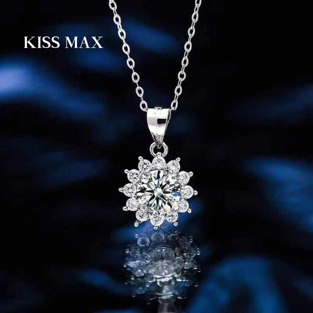 KISSMAX 【轻奢高定】 精美爆款高定经典太阳花项链（31039）