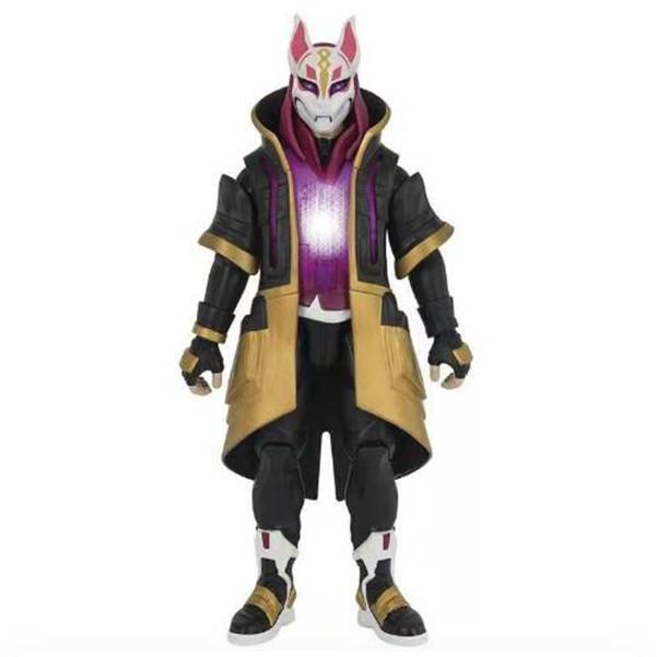 正版大号30cm堡垒之夜游戏手办潮玩可动兵人战士人偶模型天狐摆件