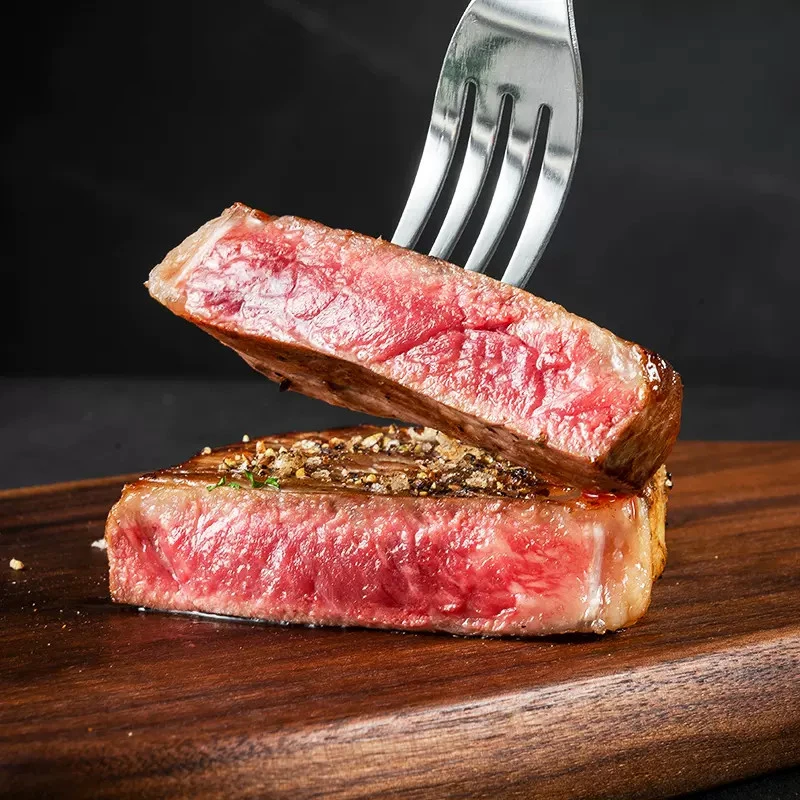 豪客来 整切牛排餐厅级整切黑椒经典新鲜牛肉牛扒 西冷牛排10片装