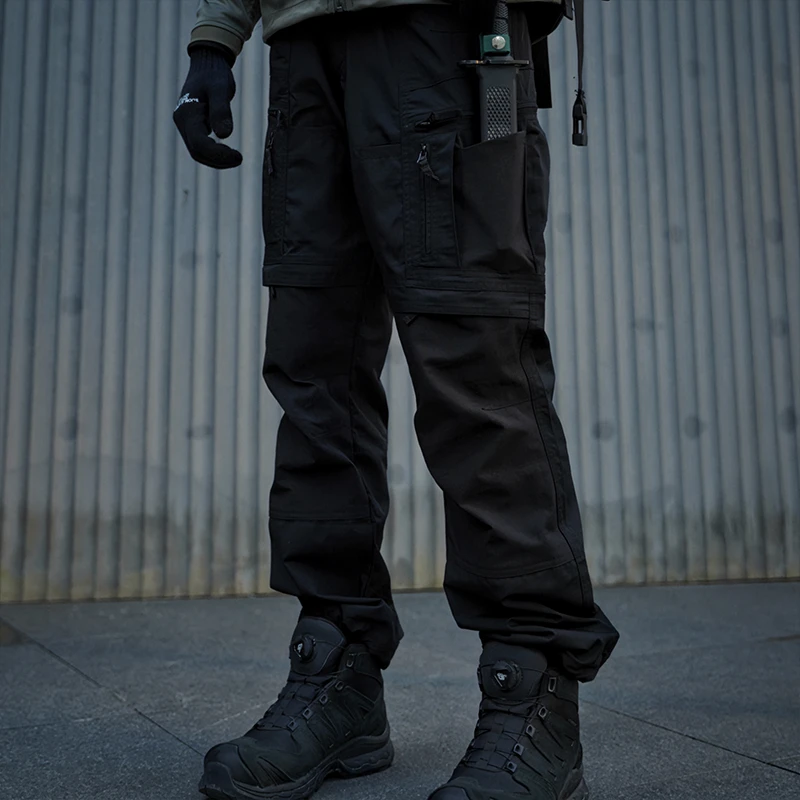 GUNCHILL户外军事风全地形战术裤登山裤秋耐磨防水多口袋直筒宽松