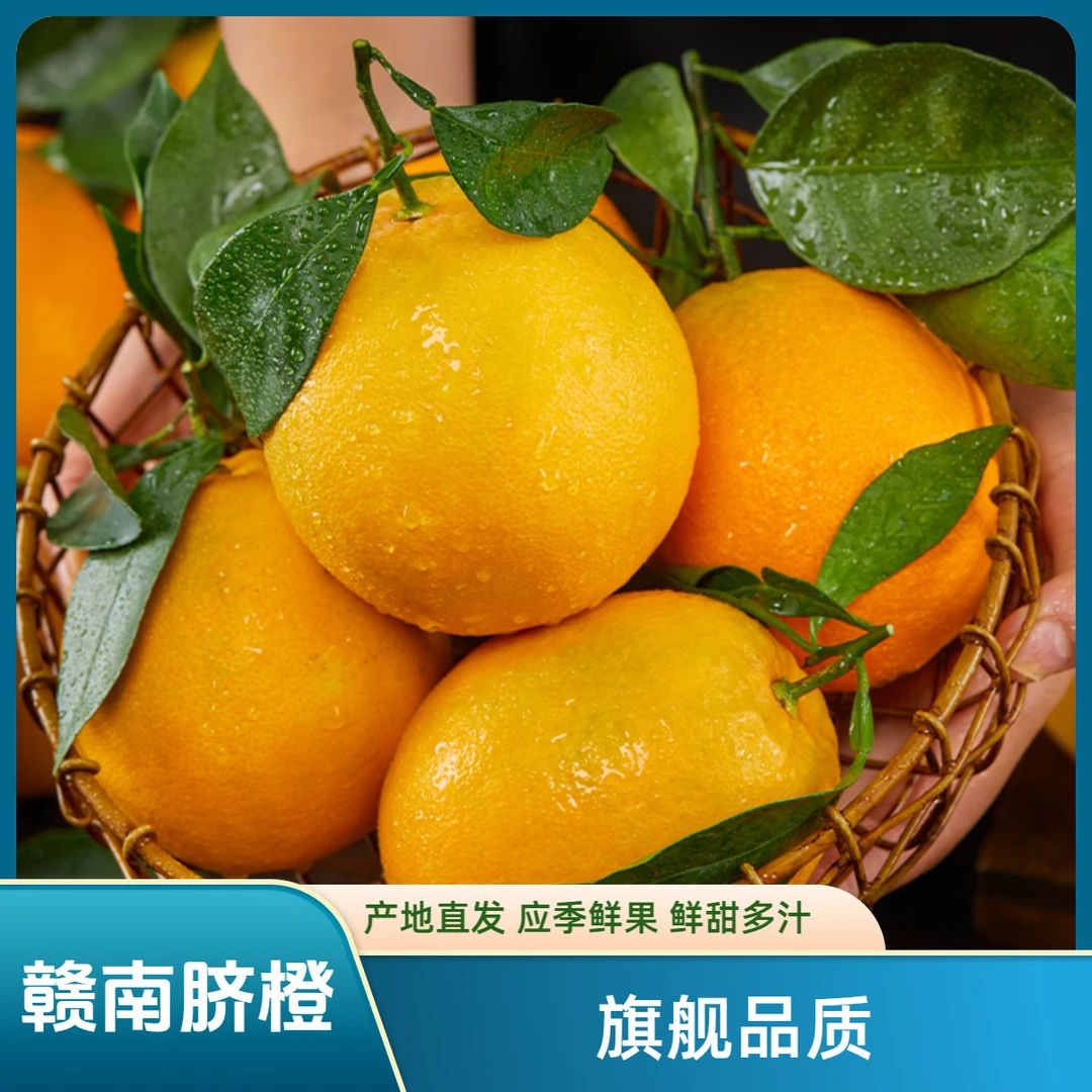 【坏果包赔】正宗赣南脐橙江西特产甜橙子果园直发新鲜应季水果