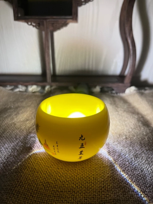 【九五至尊蛋杯-】茶具无礼盒主人杯生肖杯龙杯创意瓷杯品茗杯白瓷