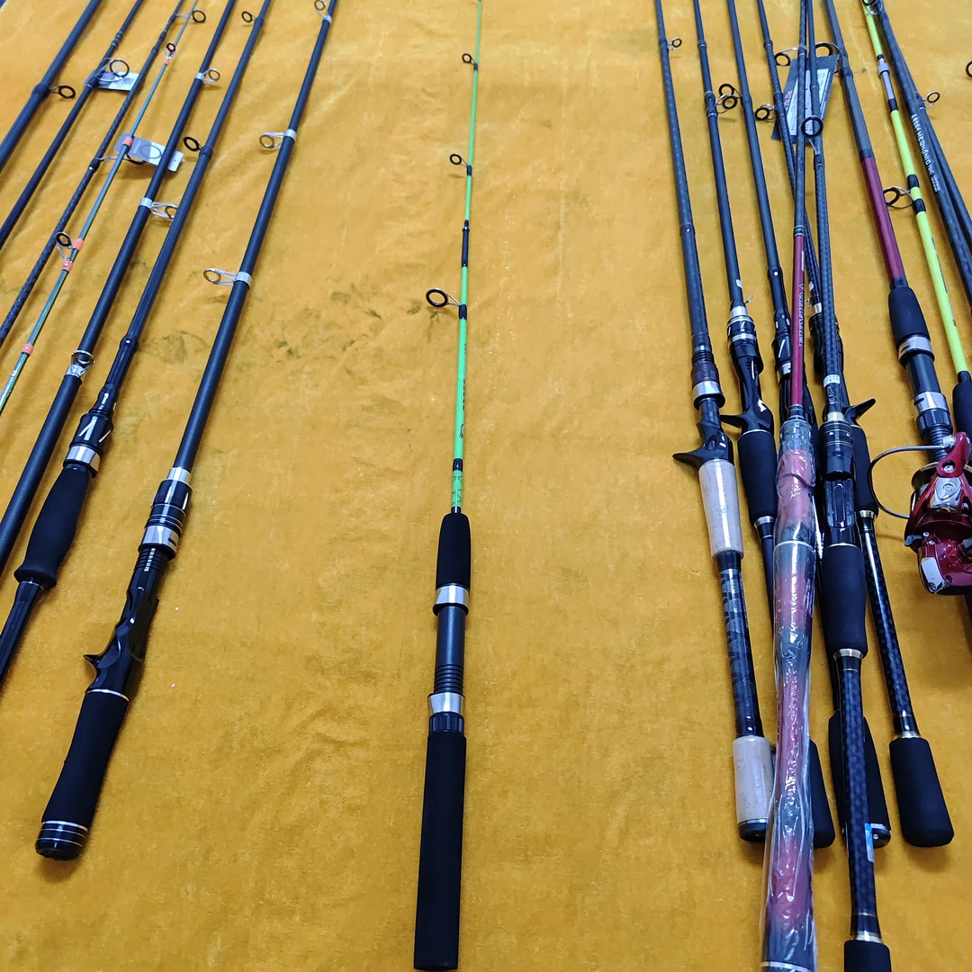 《渔霸》1.2米（小绿）实心路亚竿可路滑（库存处理竿，库存有限）