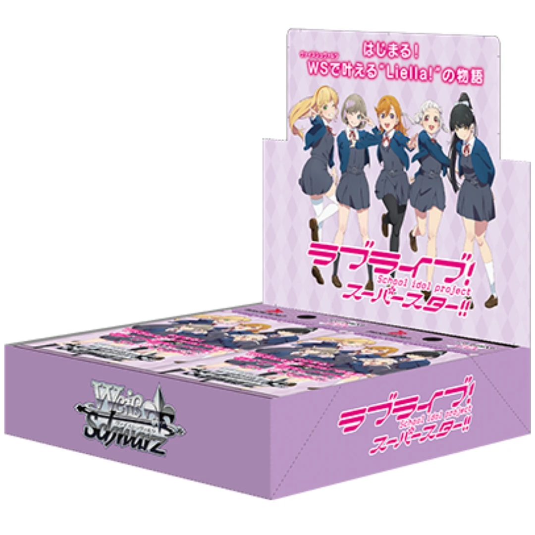 Love Live! 星团 WS黑白双翼原箱原盒卡牌盲盒拆卡【拆盒】