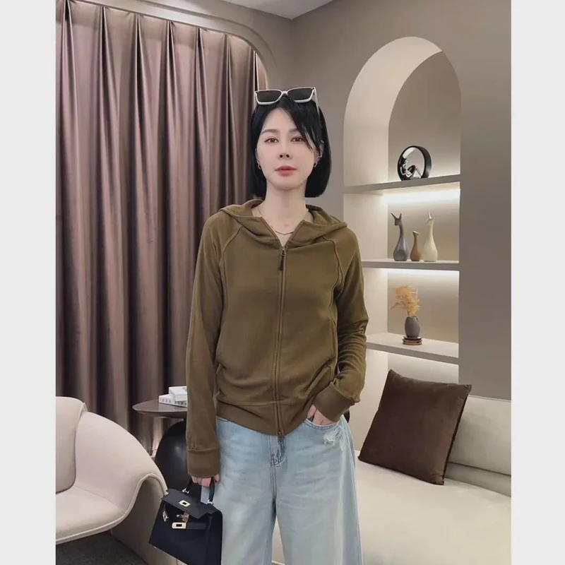 【洁子推荐】1949秋冬加绒加厚连帽卫衣