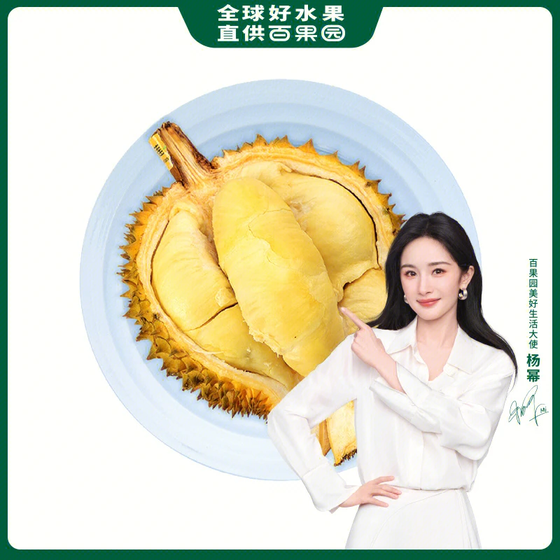 A级-越南金枕榴莲（中）1个（保4房肉）