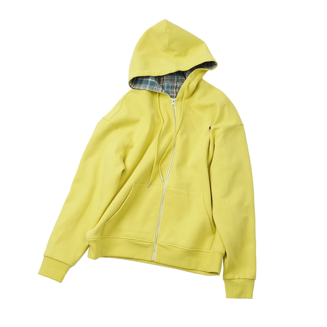 【复古双面连帽卫衣】WYAL48057双面亮色休闲时尚百搭复古连帽外套