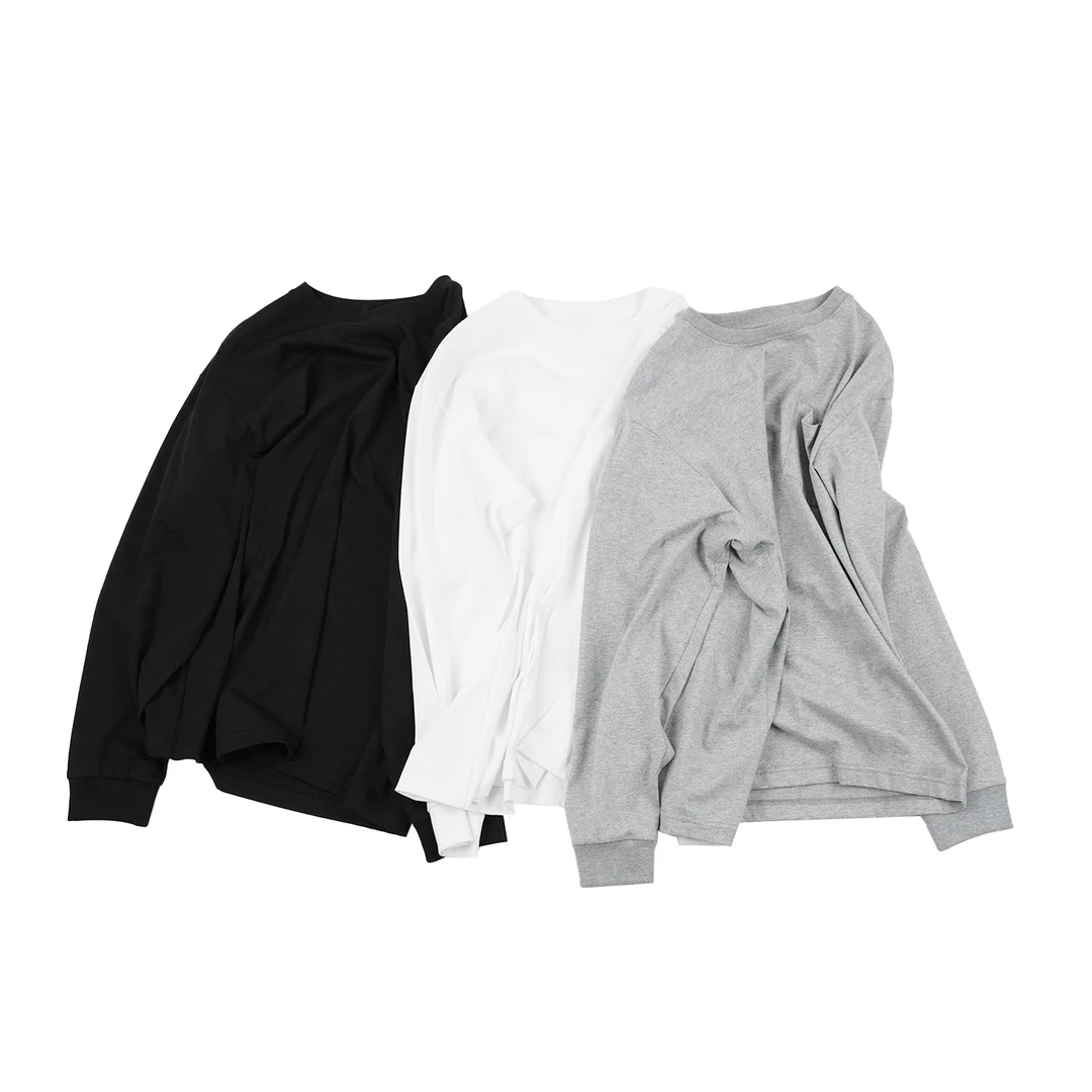 FAIRFAFO林肉肉【口袋绣花长袖】CXSS41013时尚休闲宽松简约纯色